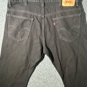 Levi's Men's Black Relaxed Jeans